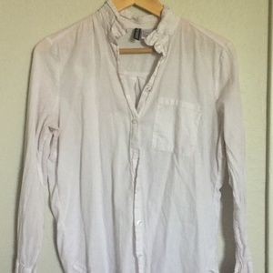 White button down shirt
